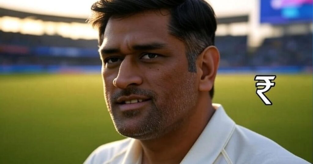 Net worth of MS Dhoni in rupees
