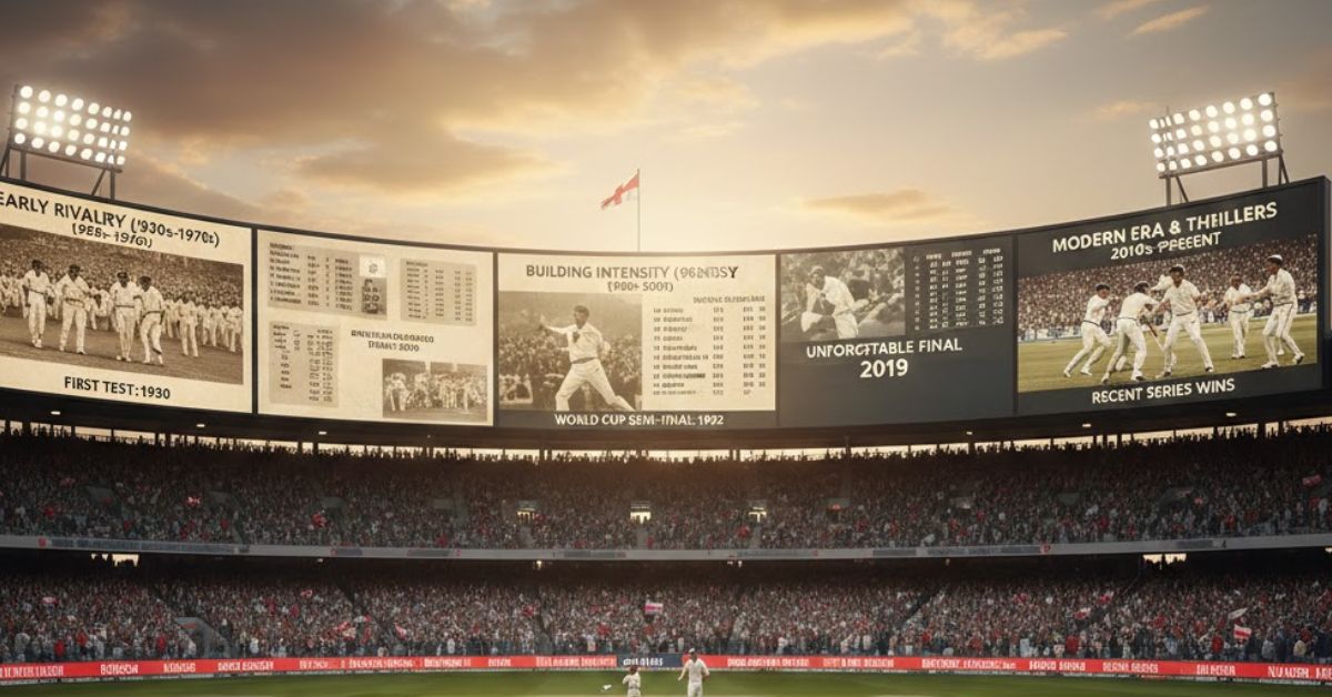 England cricket team vs New Zealand national cricket team timeline