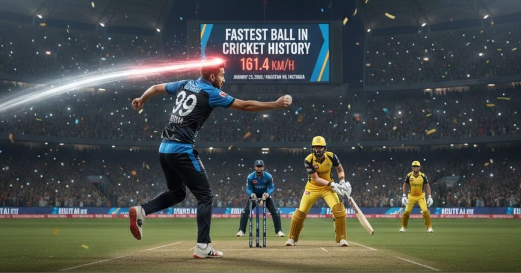 Fastest Ball In Cricket History