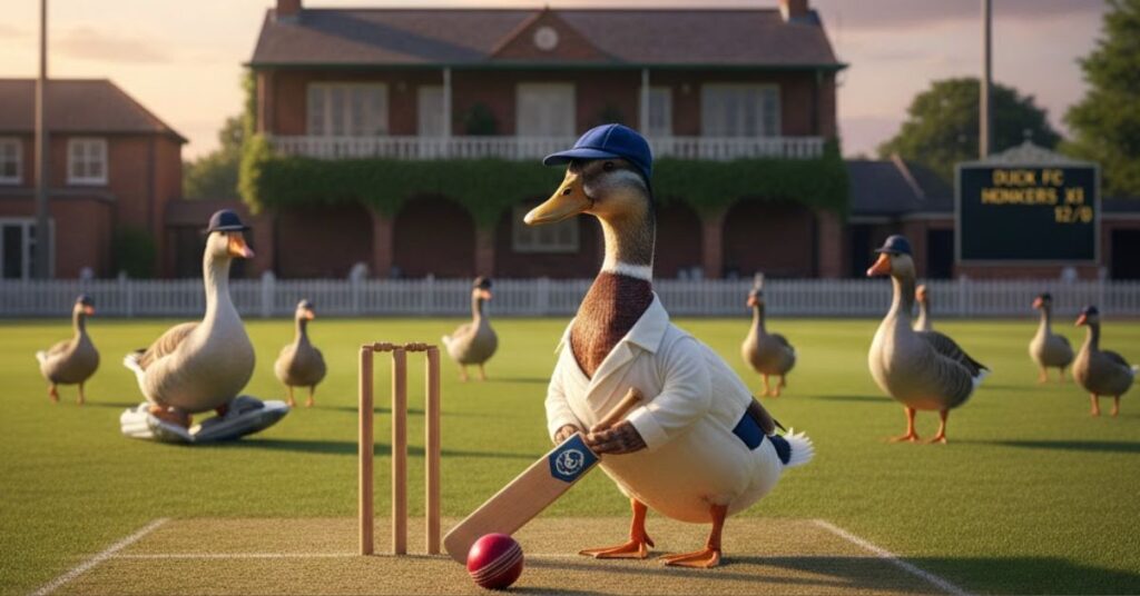 Silver Duck in Cricket